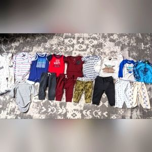 Infant boys clothes lot